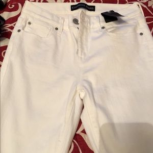 Express white jeans